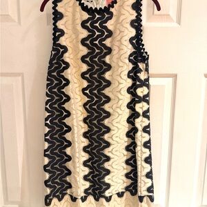 Kate Spade Black and Cream Mini Dress